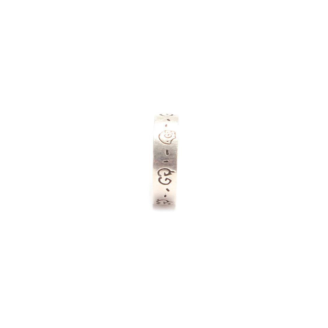 Sterling Silver GG Ghost Ring