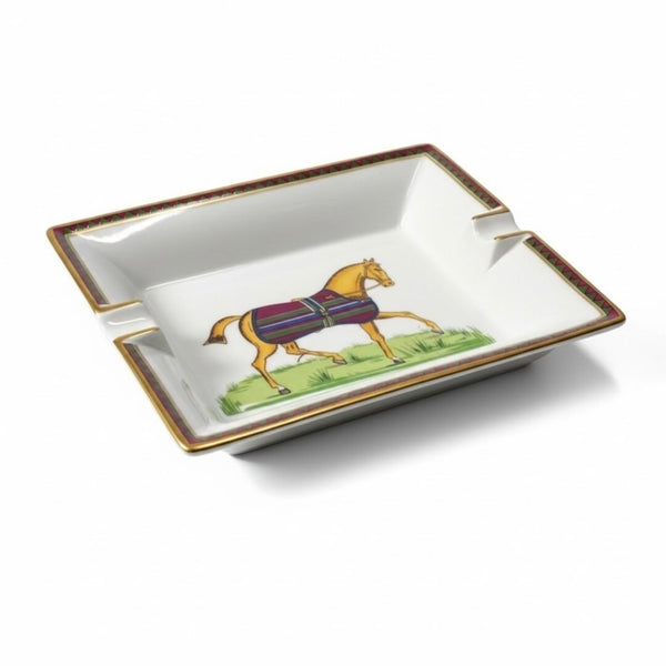 Hermes Cigar Ashtray Ceramic Ashtray
