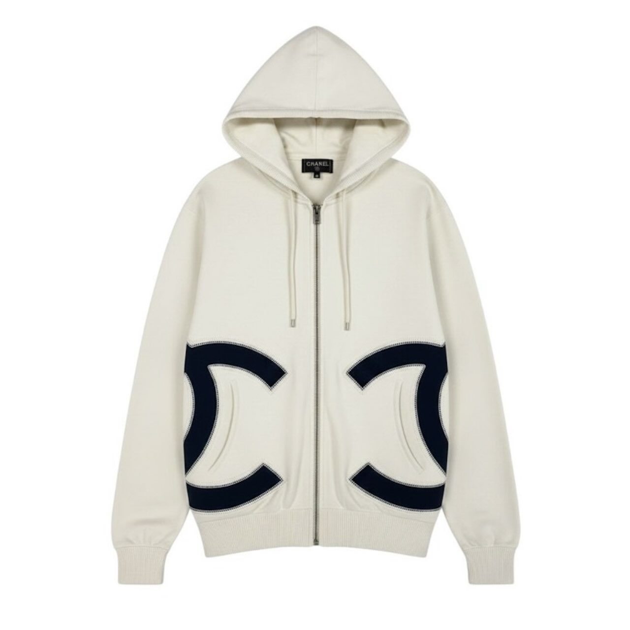 Chanel Double Zip Hoodie