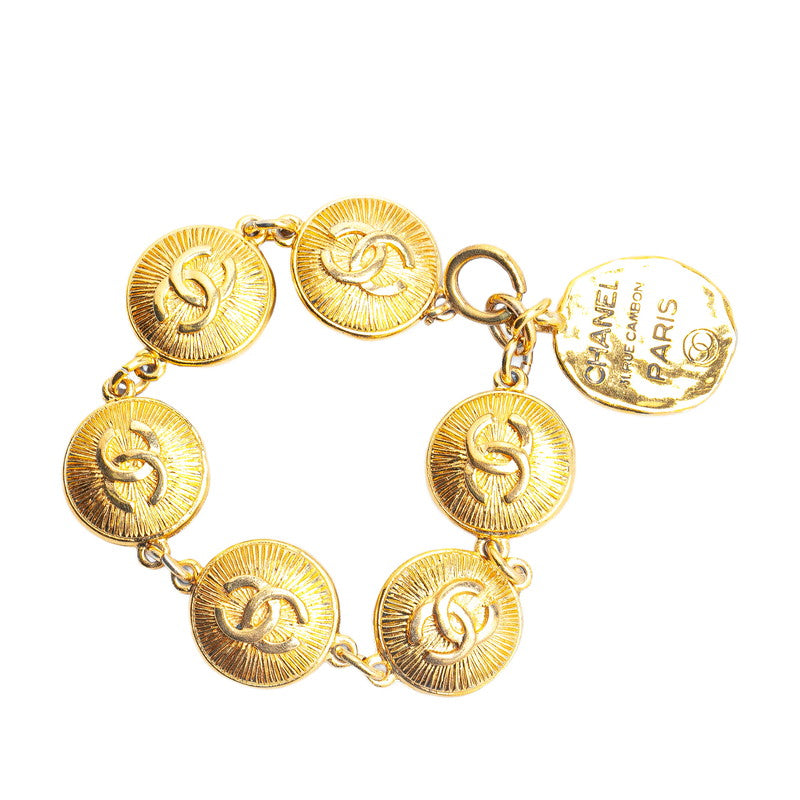 Chanel Coco Mark Cambon Bracelet Gold