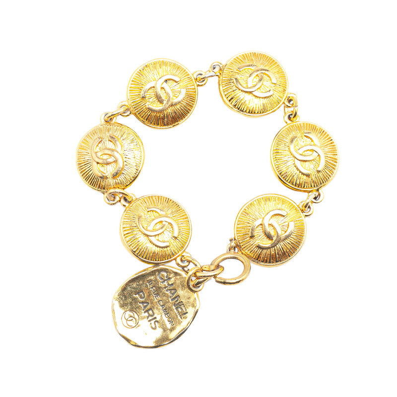 Chanel Coco Mark Cambon Bracelet Gold