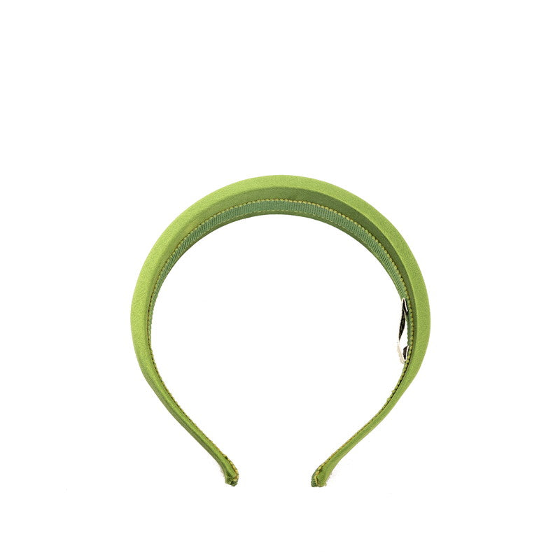 Prada Nylon Headband Green