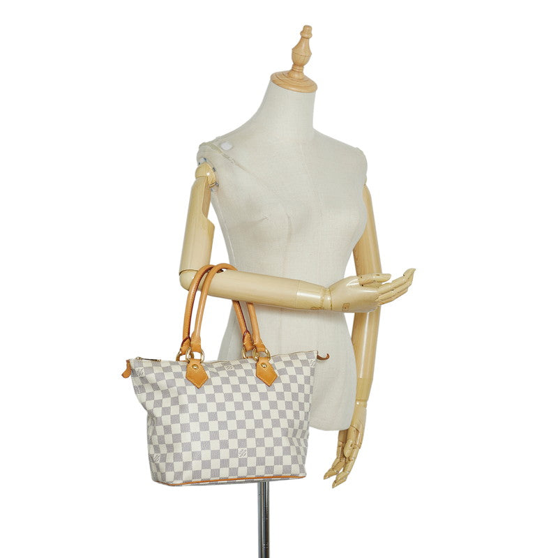 Louis Vuitton Damier Azur Saleya PM Tote Bag N51186