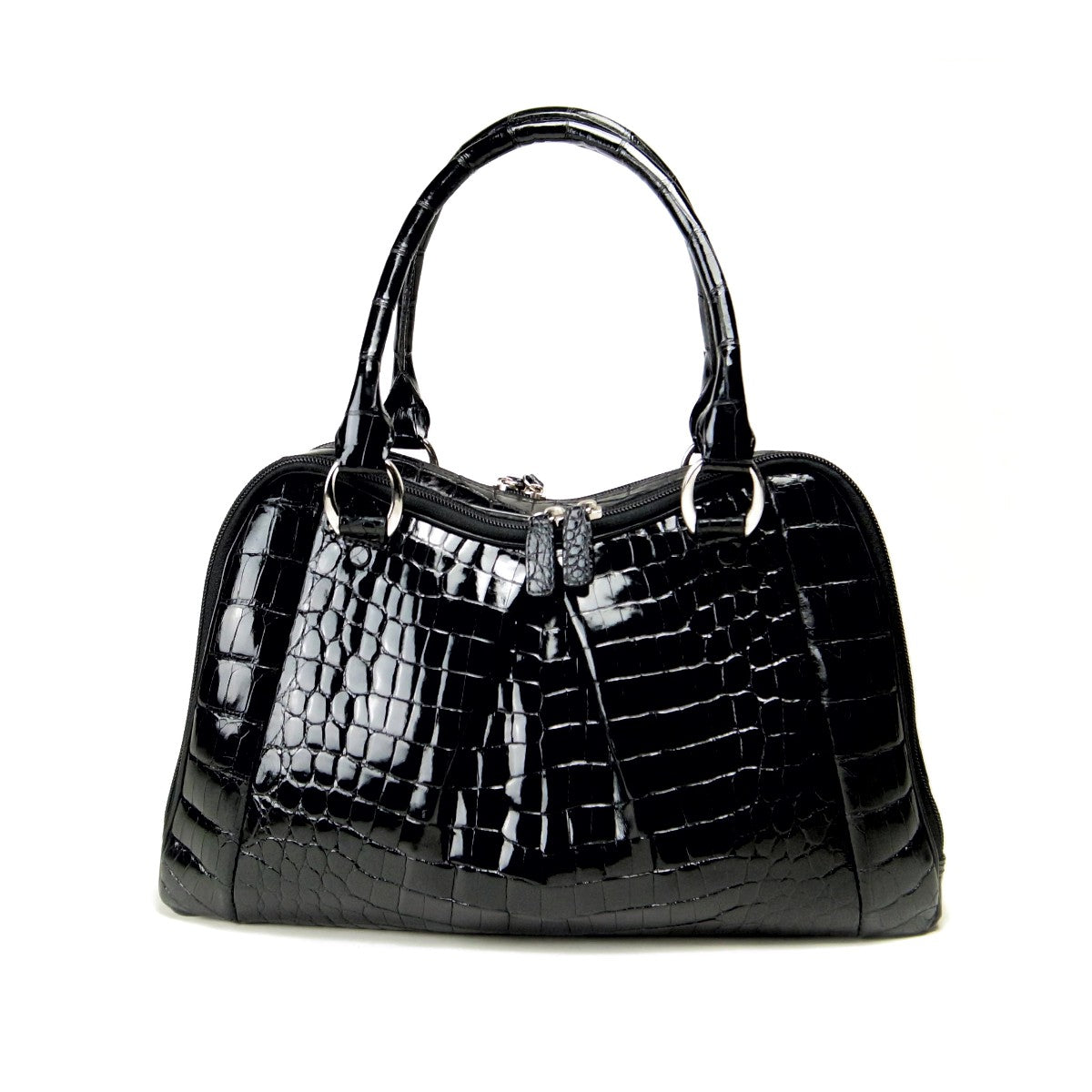 Used Crocodile Leather Handbag for Women in Very Good Condition