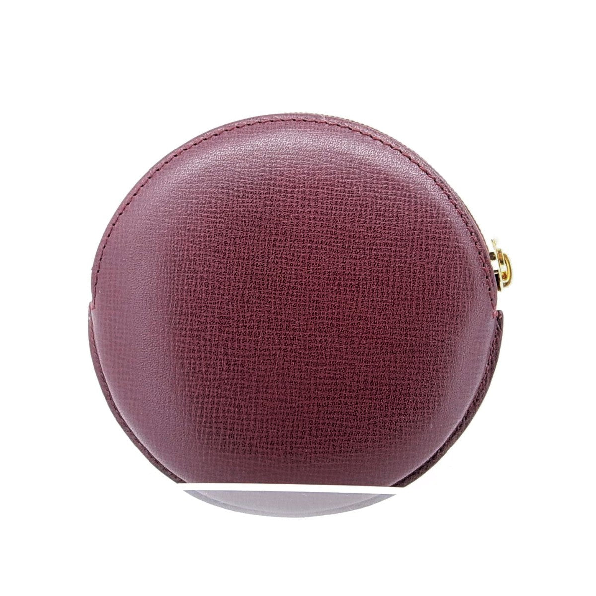 Cartier Leather Coin Case Bordeaux in Great Condition