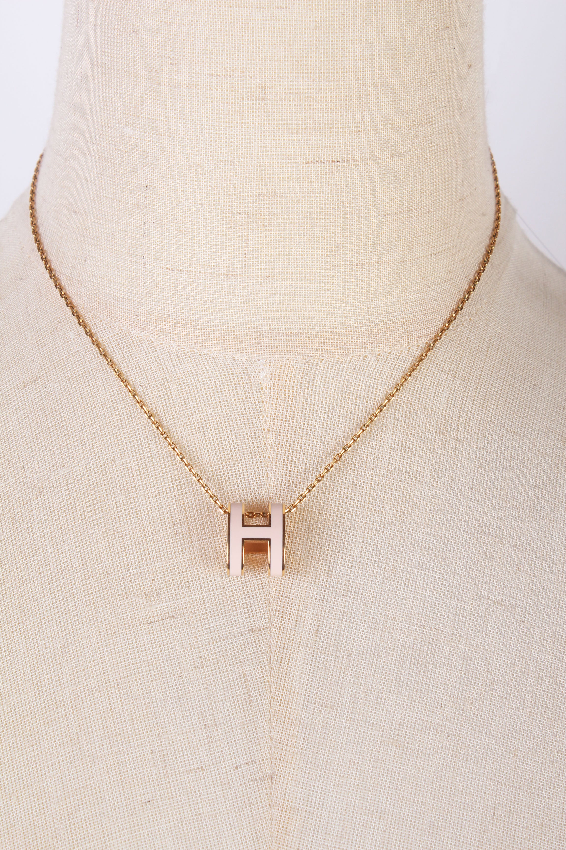 Pop H Pendant Necklace