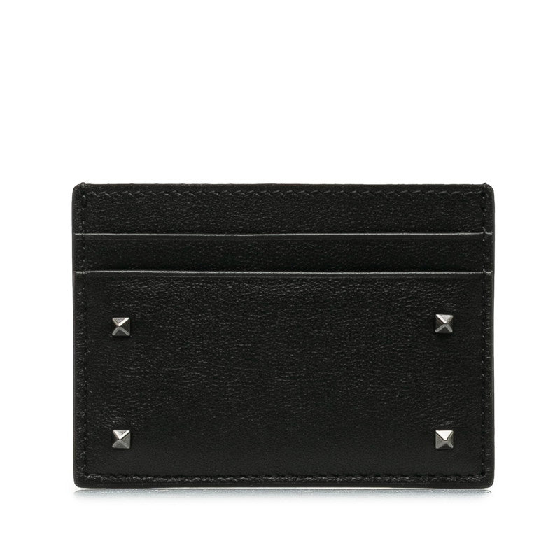 Valentino Rockstuds Leather Card Case