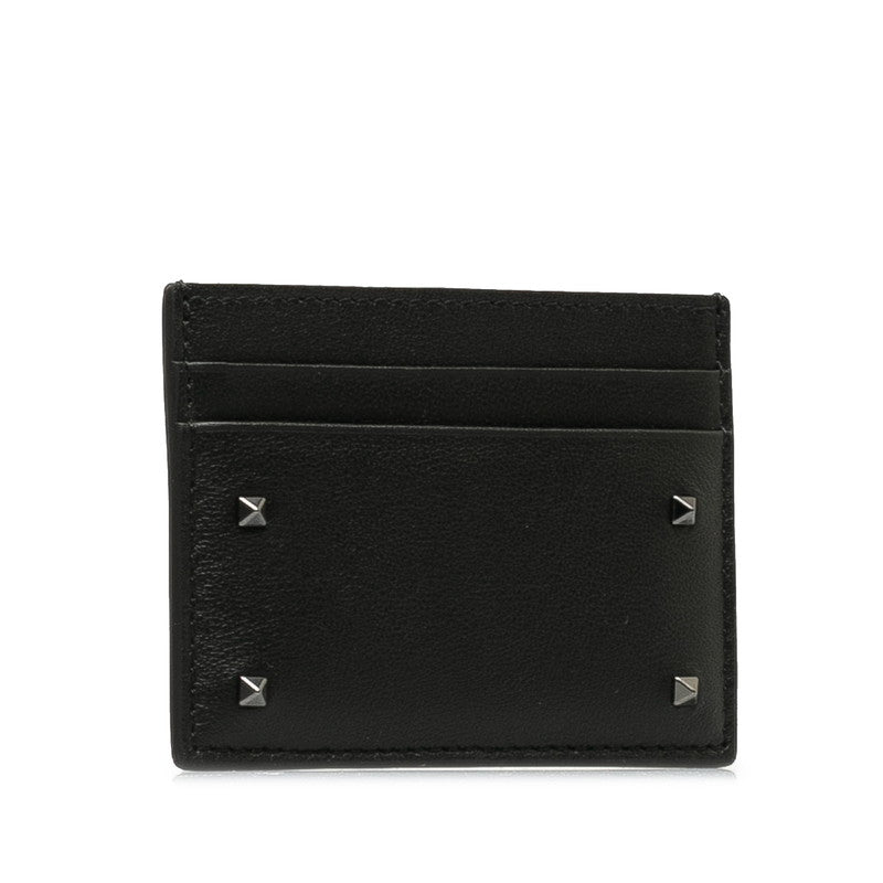 Valentino Rockstuds Leather Card Case