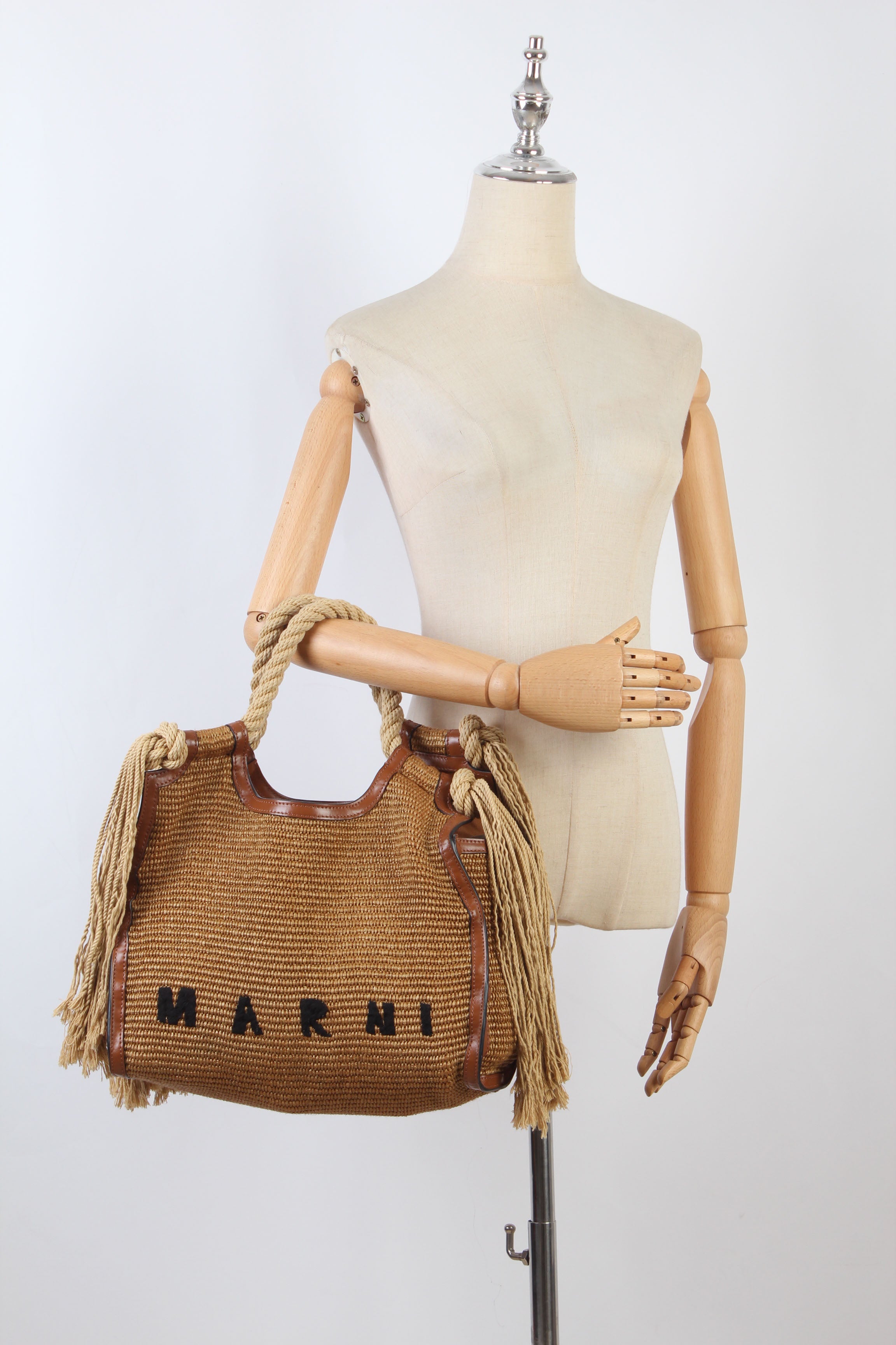 Raffia Marcel Summer Bag BMMP0024U0 P3860