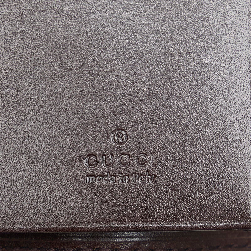 Gucci GG Canvas Interlocking G Key Case 181680 in Great Condition