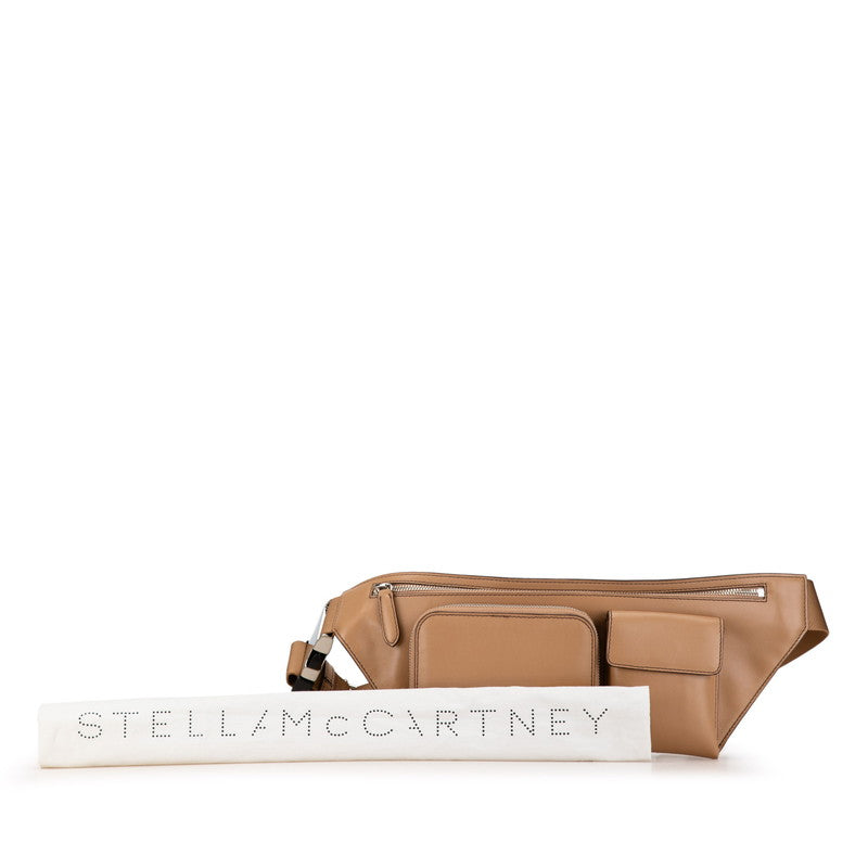 Stella McCartney Leather Zip It Waist Bag