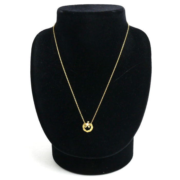 TASAKI K18YG Yellow Gold Pearl Necklace