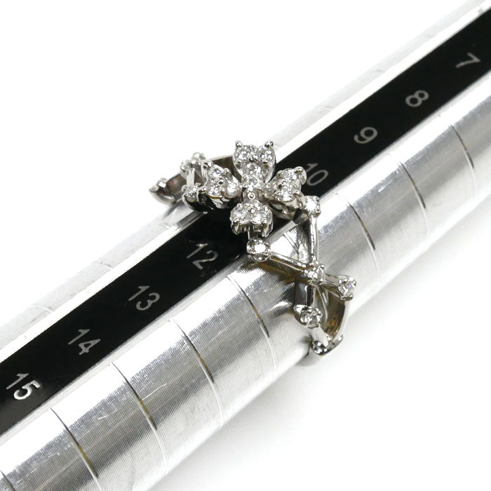 Vendome Aoyama Pt900 Platinum Diamond Ring 0.23ct