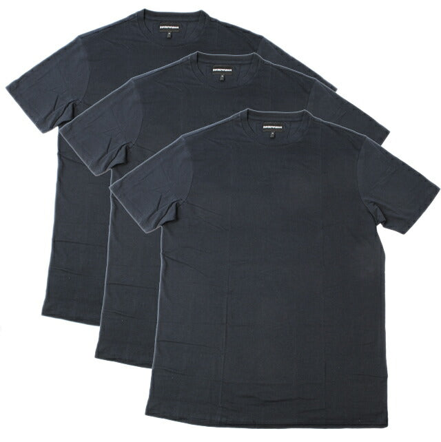 Emporio Armani Men's Crew Neck T-Shirts 3-Pack in Pristine Condition