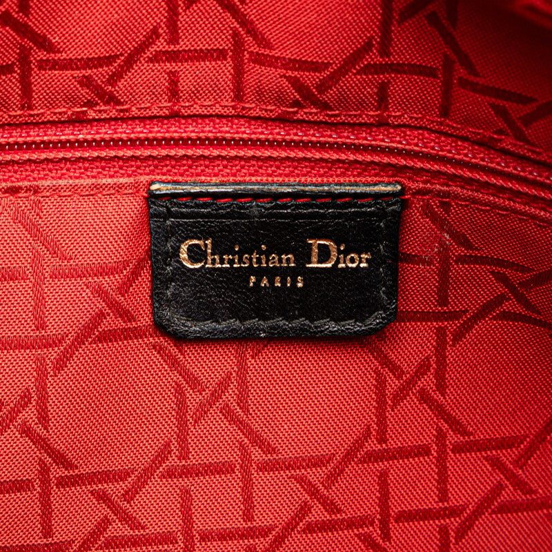 Dior Lady Dior Large Cannage Leather Handbag