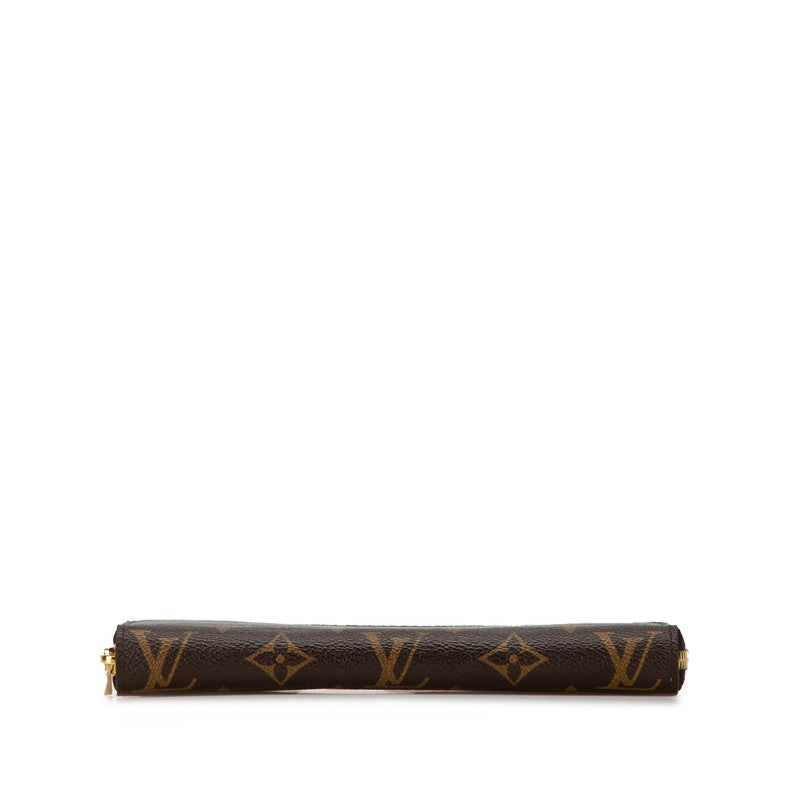 Louis Vuitton Monogram Zippy Wallet Brown