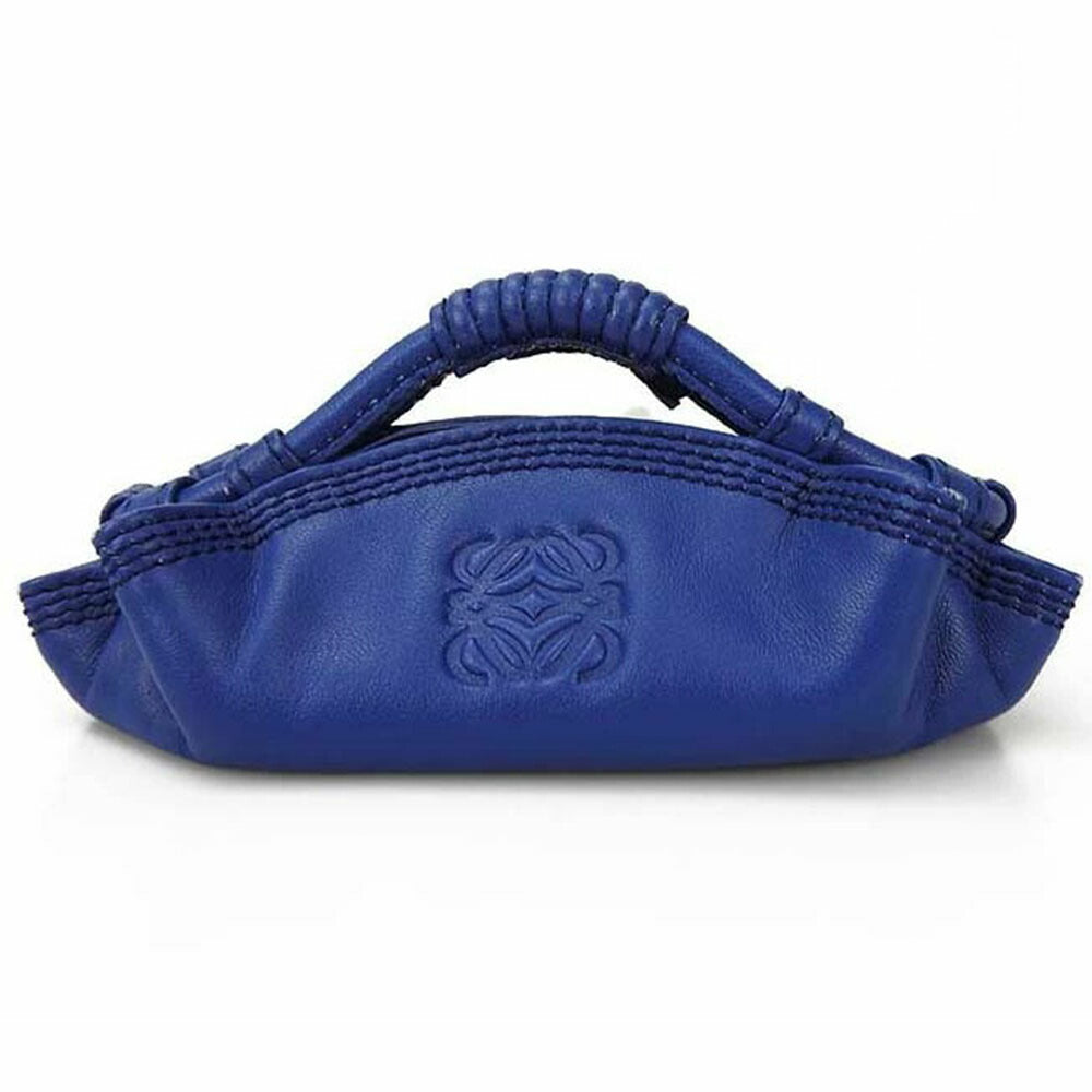 Loewe Nappa Aire Leather Pouch Blue