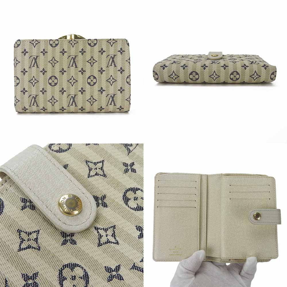 Louis Vuitton Bifold Wallet Monogram Mini Leather