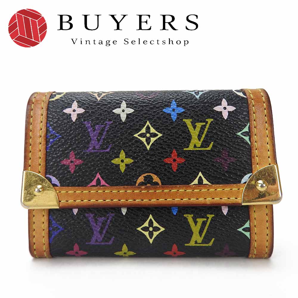 Louis Vuitton Monogram Multicolor Coin Case M92656