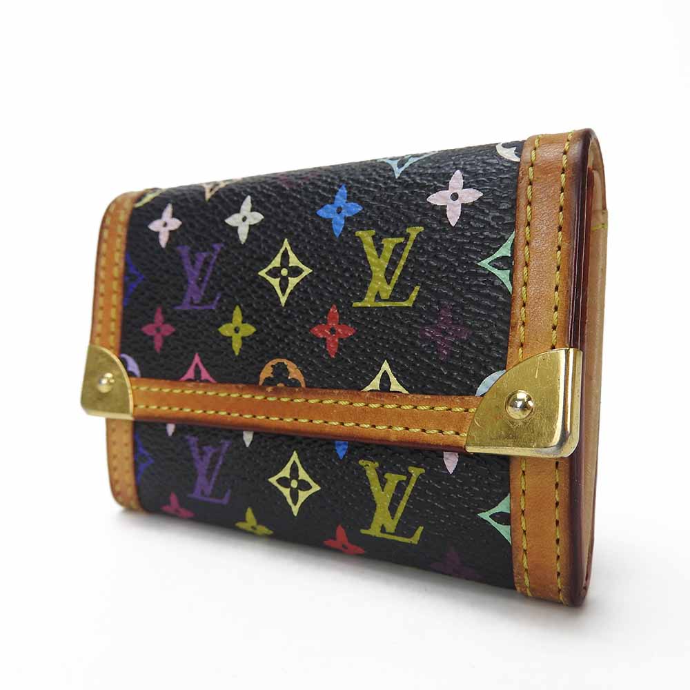 Louis Vuitton Monogram Multicolor Coin Case M92656