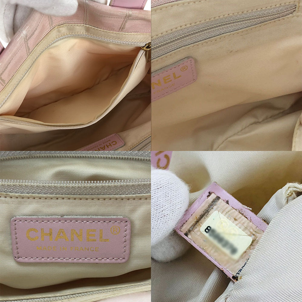 Chanel Nylon Leather Mini Handbag