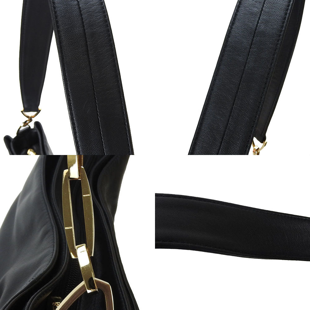 LOEWE Nappa Leather Shoulder Bag Black