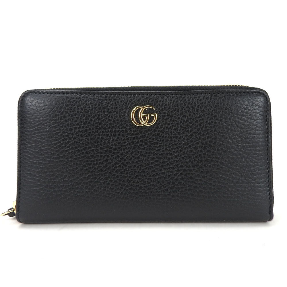 GUCCI GG Marmont Leather Zip Wallet 456117