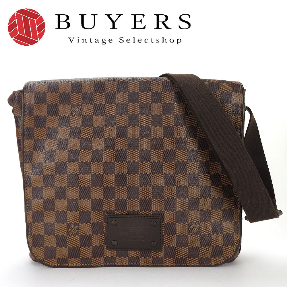 Louis Vuitton Damier Brooklyn MM Shoulder Bag N51211