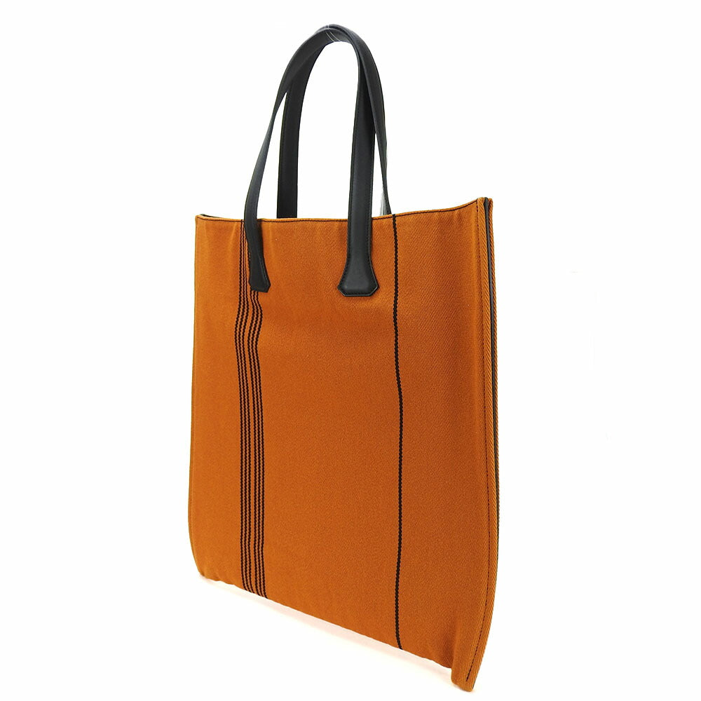 Hermes Canvas Leather Tote Bag Potamos Cabas GM