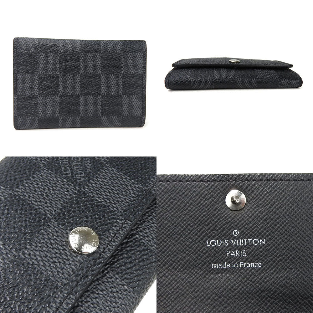 Louis Vuitton Damier Graphite Key Holder N62662