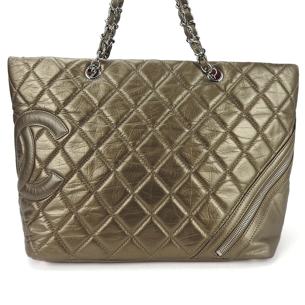 Chanel Cambon Tote Bag Bronze