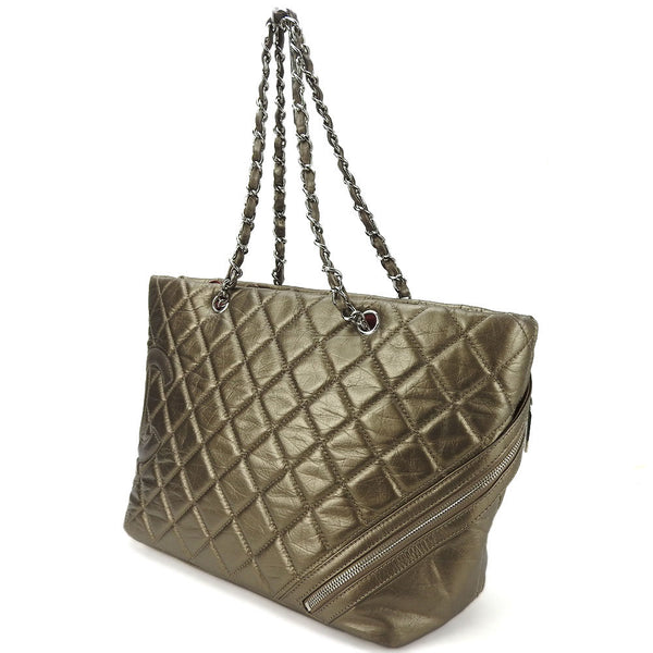 Chanel Cambon Leather Tote Bag