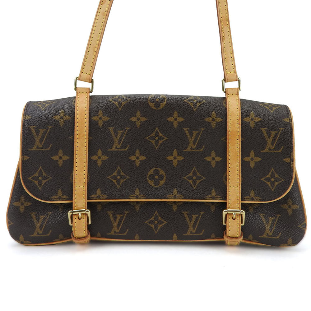 Louis Vuitton Monogram Leather Shoulder Bag M51157