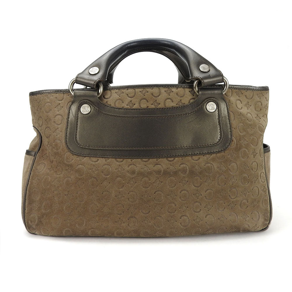 Celine Suede Leather Handbag Boogie Bag