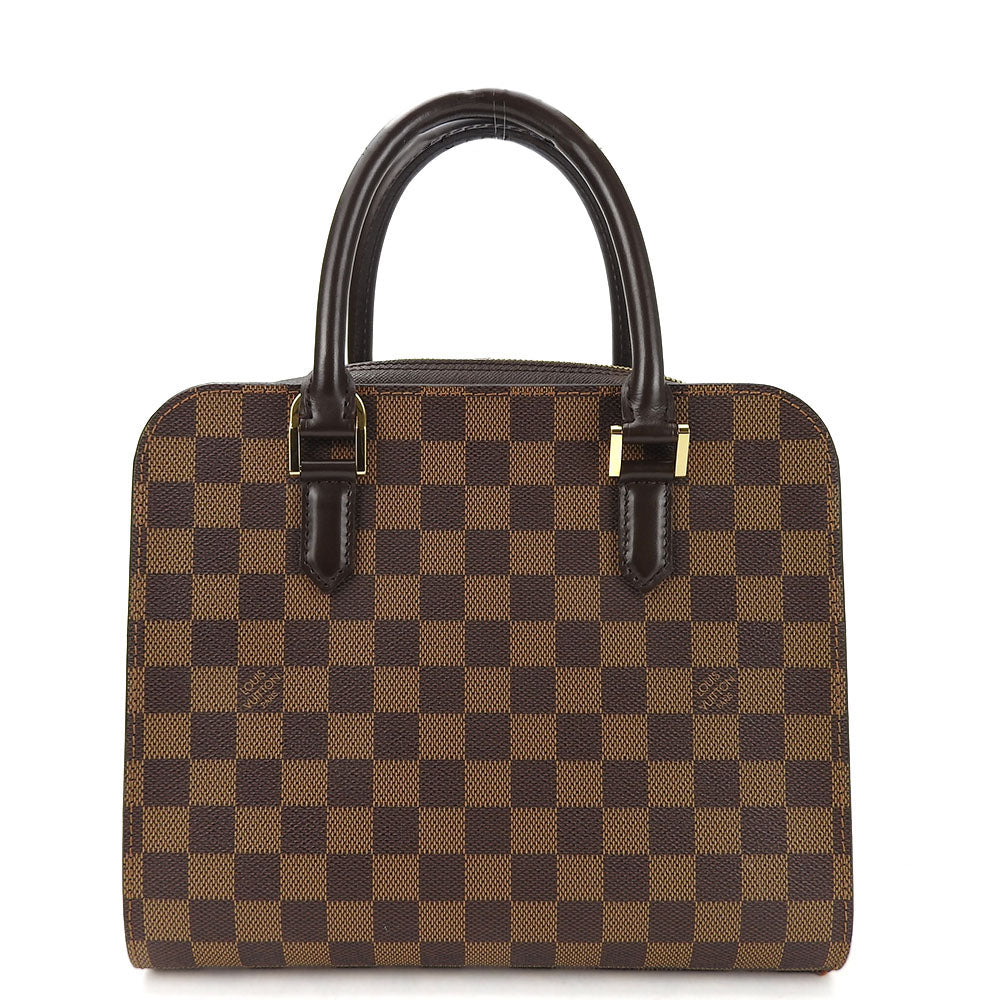 Louis Vuitton Damier Leather Handbag Triana N51155