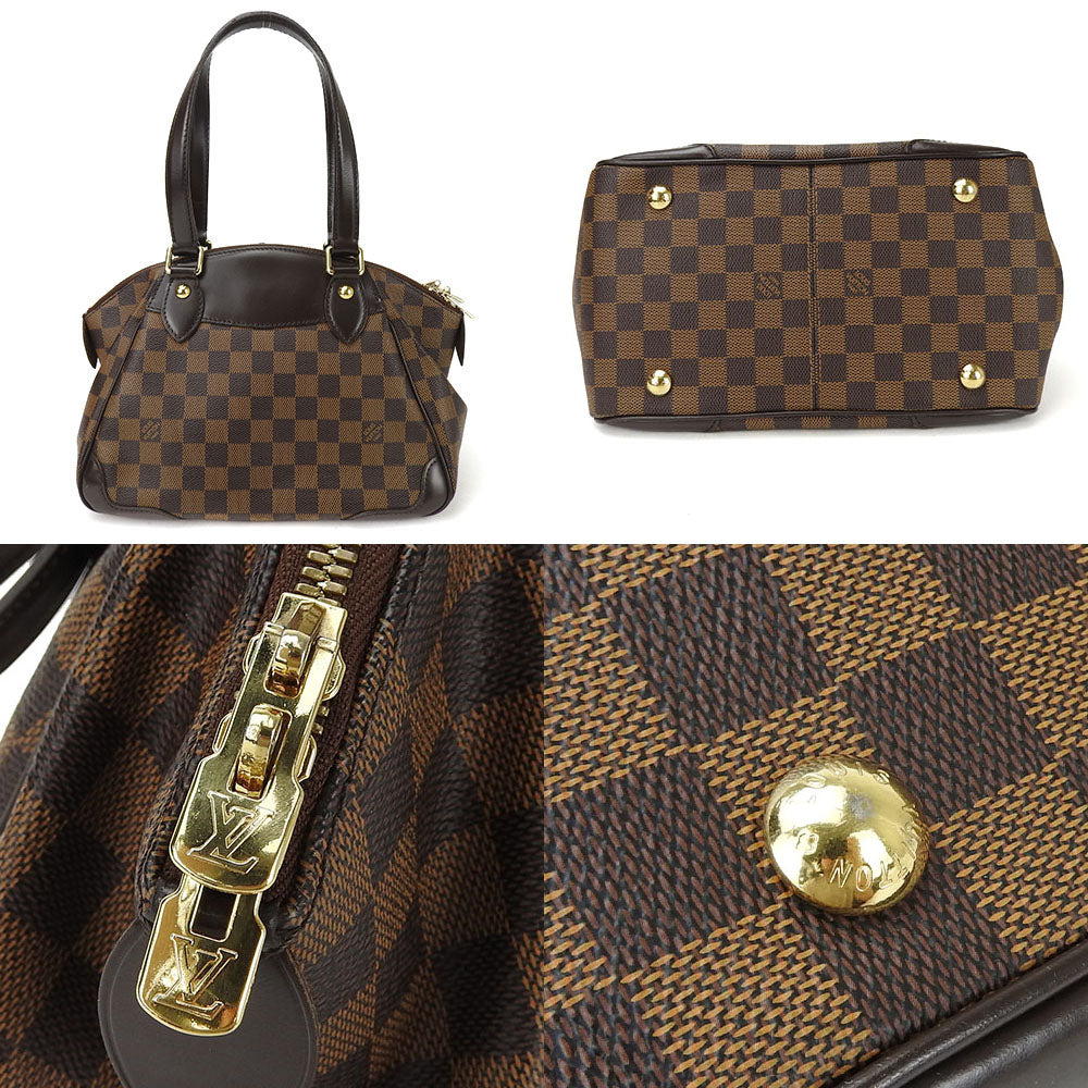 Louis Vuitton Damier Leather Handbag Verona PM