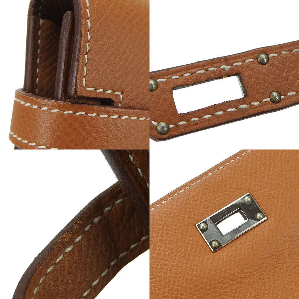 Hermes Kelly Wallet Epsom Brown