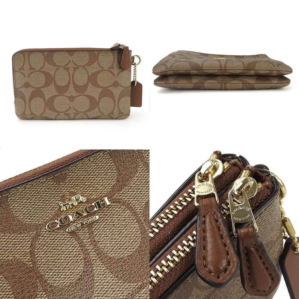 Coach F87591 Signature PVC Pouch