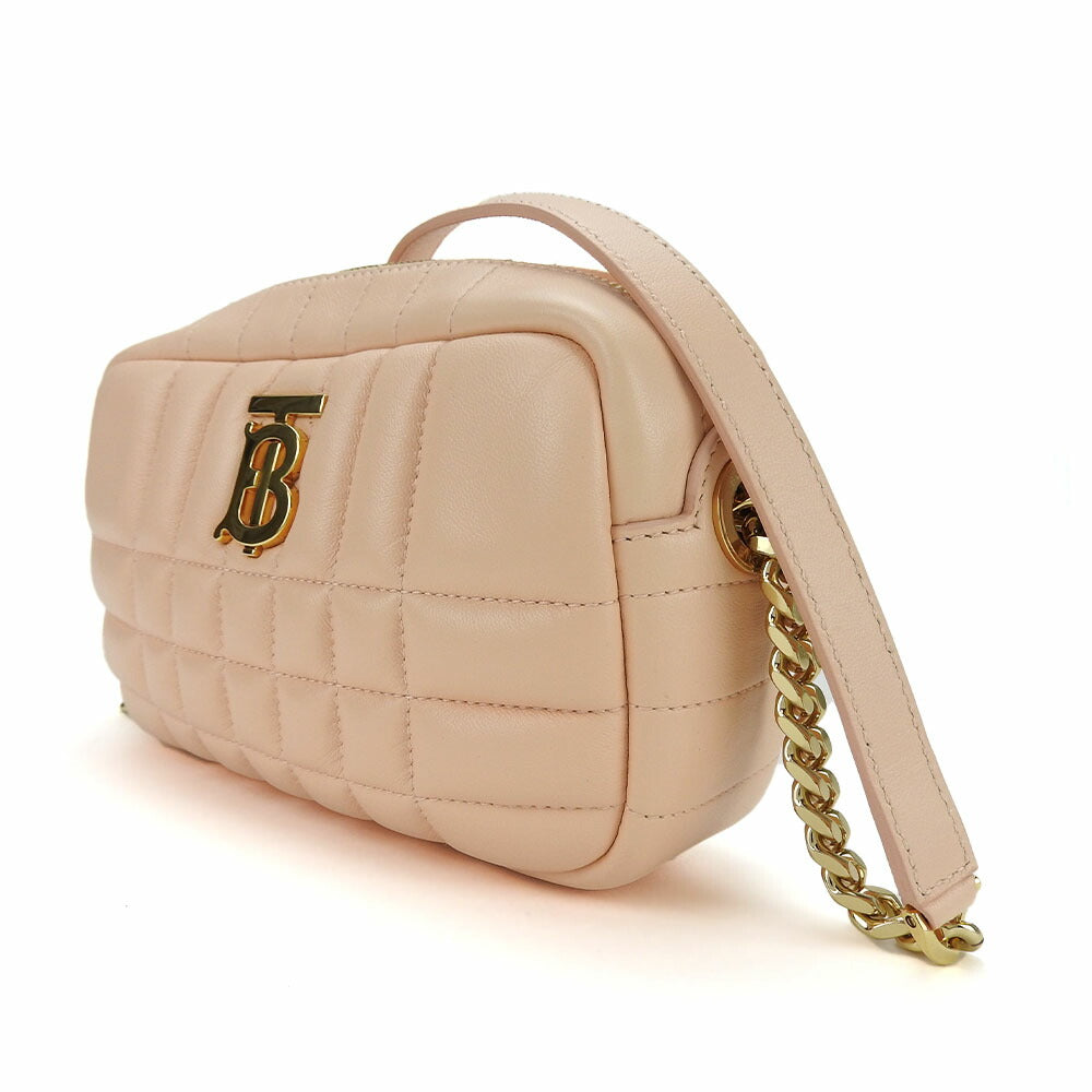 Burberry Leather Mini Roller Shoulder Bag