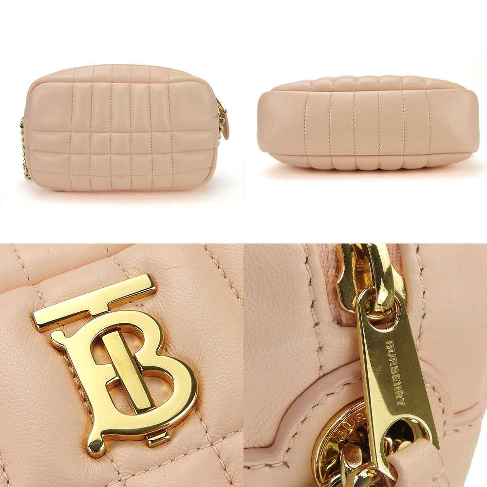 Burberry Leather Mini Roller Shoulder Bag