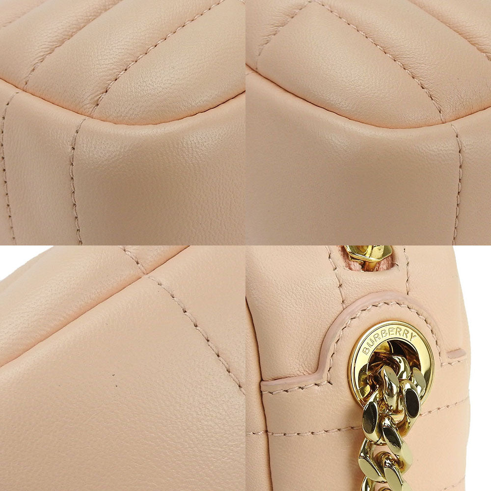 Burberry Leather Mini Roller Shoulder Bag