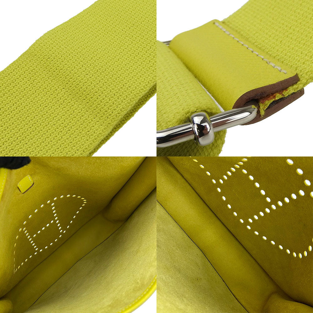 Hermes Epsom Shoulder Bag Evelyn 3GM Yellow