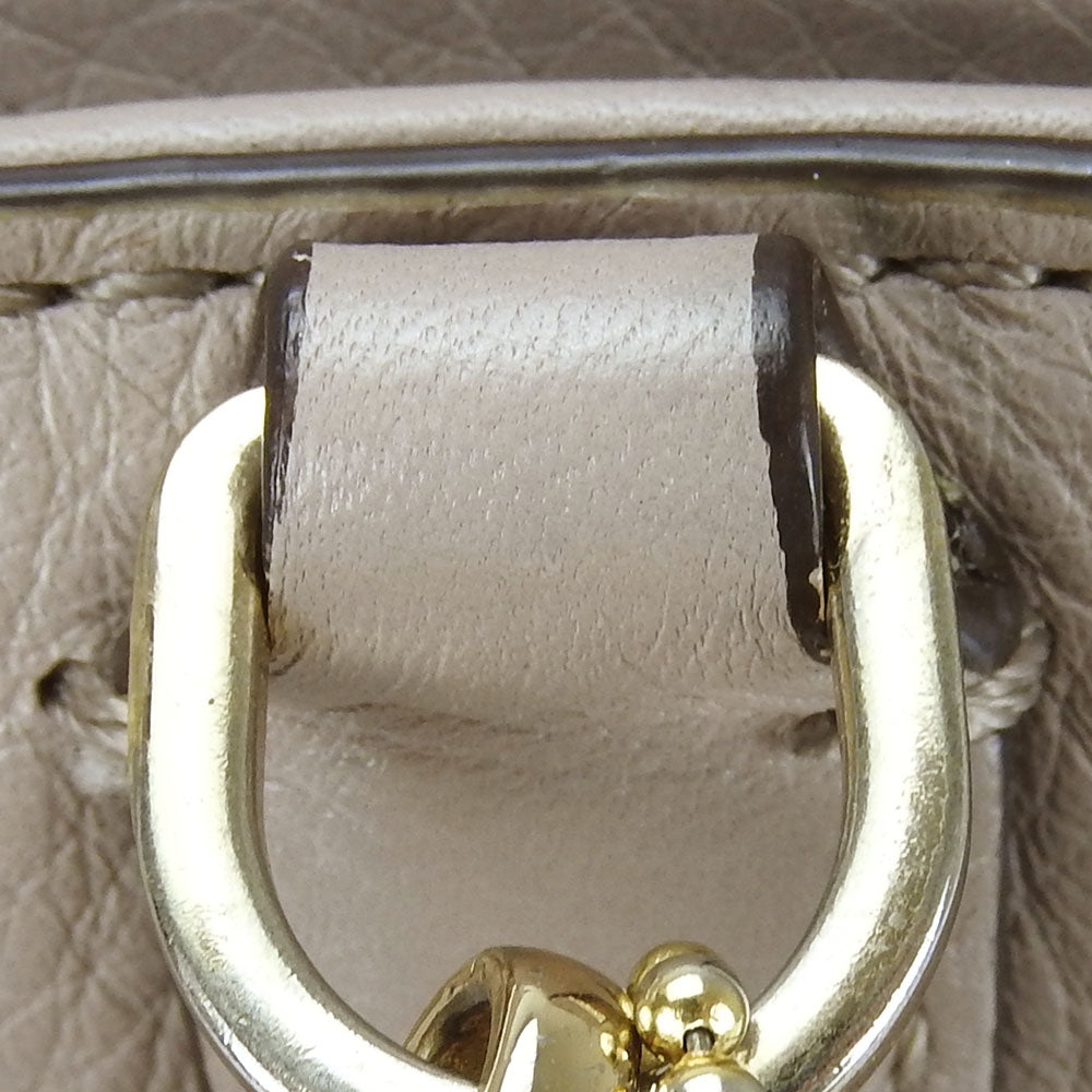 USED COACH Leather Handbag 27862 2WAY