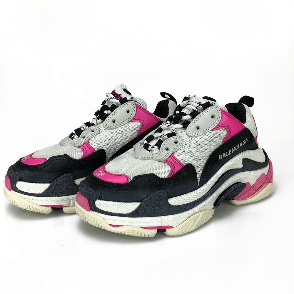 Balenciaga Triple S Sneakers White/Black/Pink