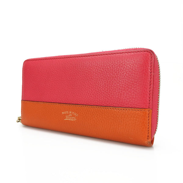 Gucci Leather Long Wallet
