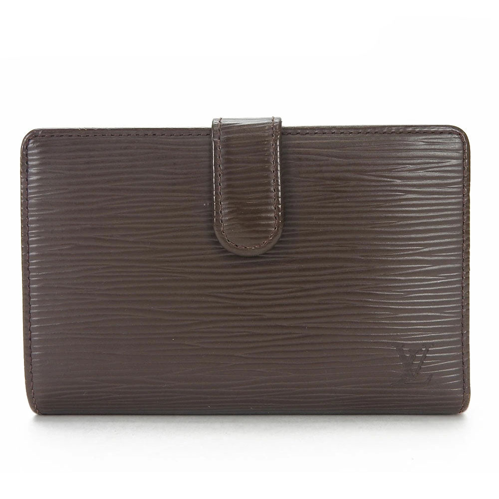 Louis Vuitton Epi Leather Bifold Wallet Brown