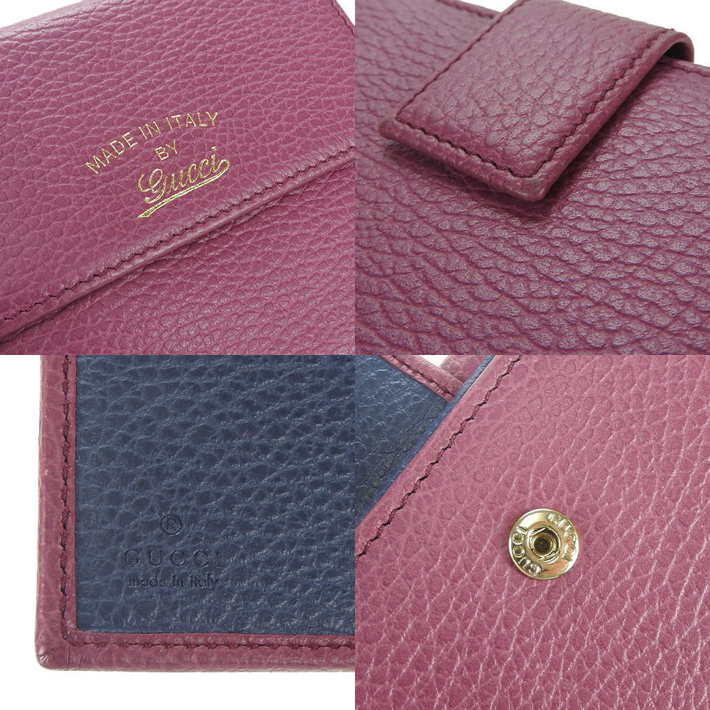 GUCCI Leather Bifold Wallet 368233