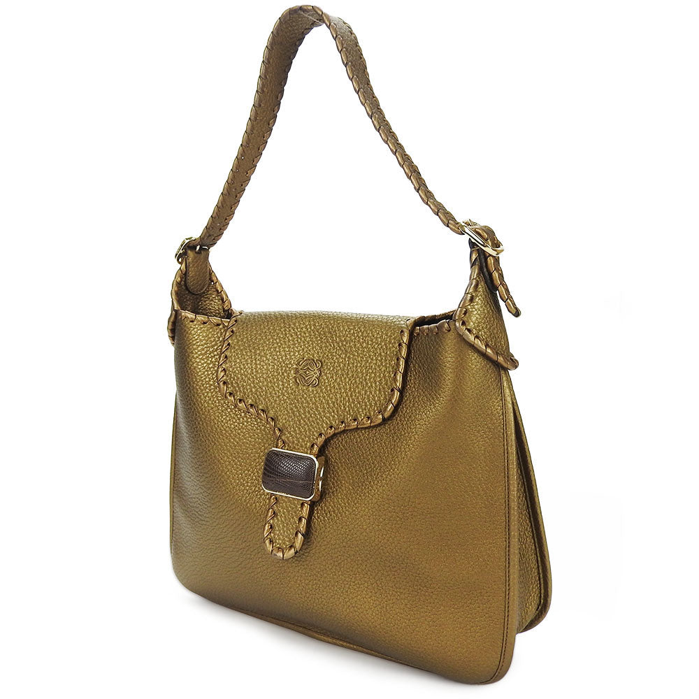 Loewe Leather Shoulder Bag Anagram 322.42.F72