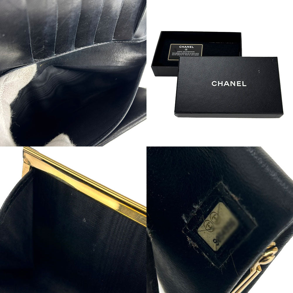 Chanel Caviar Skin Bifold Wallet