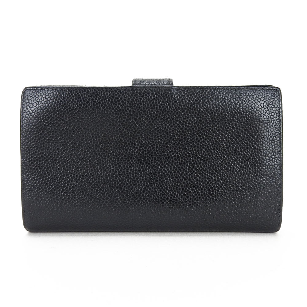 Chanel Caviar Skin Bifold Wallet